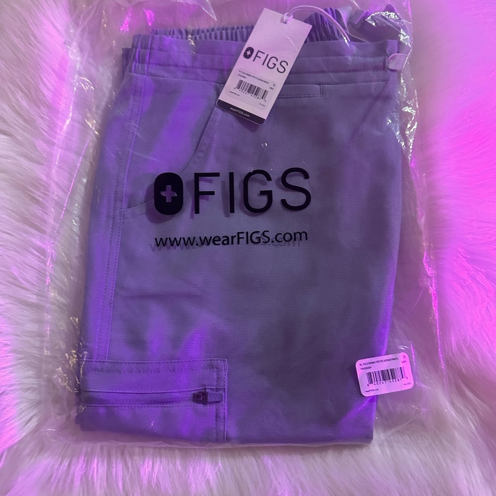Figs Vapor Blue Small Petite Yola Skinny.